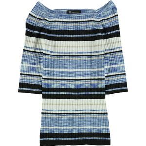 i5 Apparel Womens Striped Knit Blouse, NWT